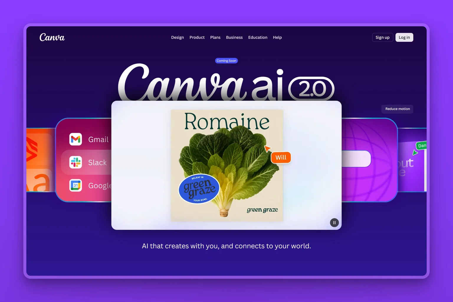 Canva Magic Studio generating small-business marketing designs