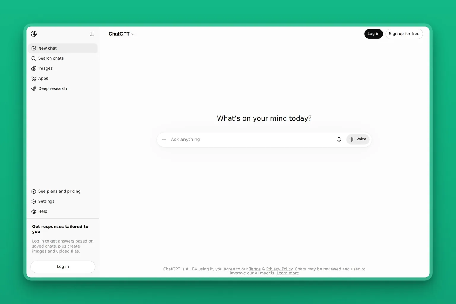 ChatGPT chat interface turning a messy brain dump into an organized task list